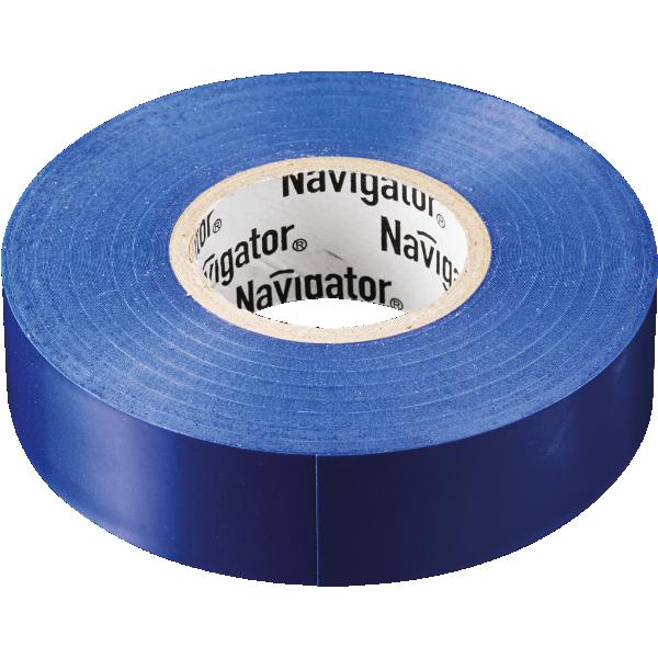 Изолента Navigator NIT-B15-20 B общего применения 0,13-15мм. синяя