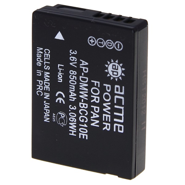 Аккумулятор фото/видео AcmePower BCG10Е 3.6В 800мАч Li-ion