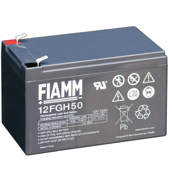 Аккумуляторная батарея FIAMM 12FGH50 12В 12Ач