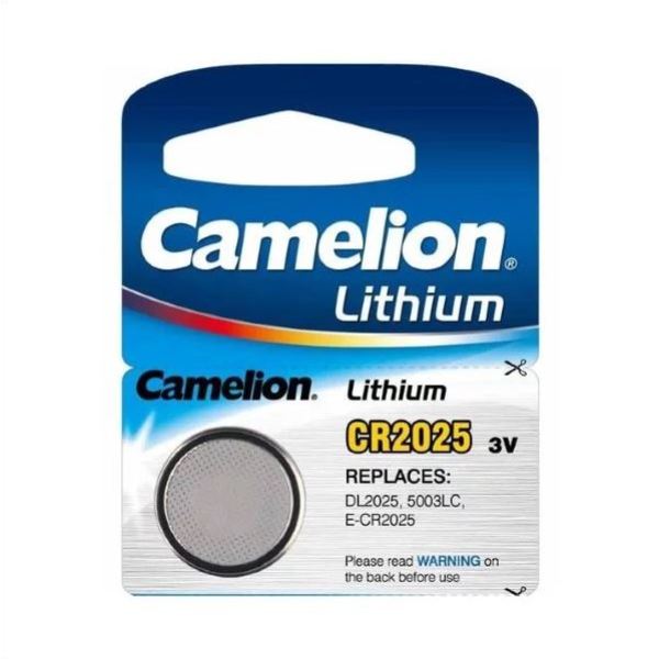 Батарейка Camelion Lithium CR2025 BP1 3В