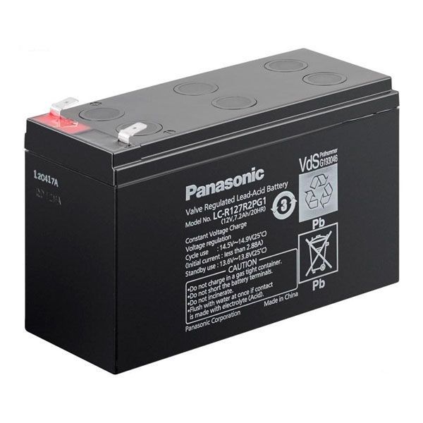 Аккумулятор PANASONIC LC-R127R2PG1  12V 7,2Ah