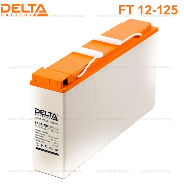 Аккумуляторная батарея DELTA FT 12-125 M 12В 125Ач 