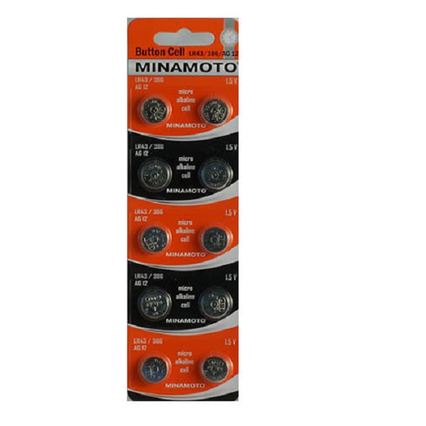 Батарейка MINAMOTO LR-41(392) AG3 BL-10