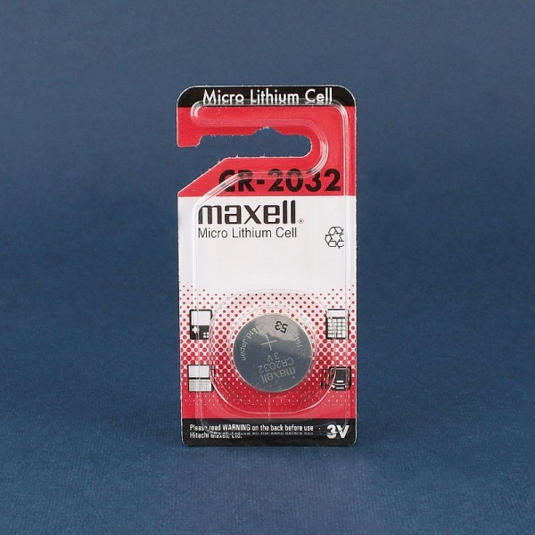 Батарейка MAXELL СR2032 BP2 3В