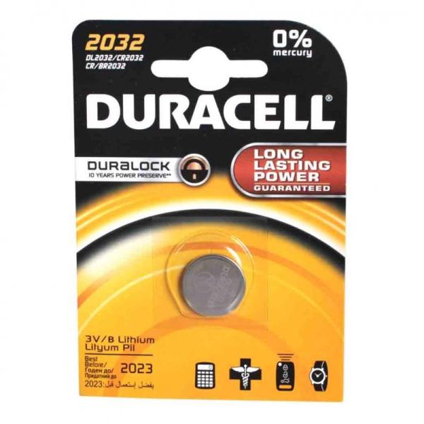 Батарейка DURACELL CR2032 BP1 3В