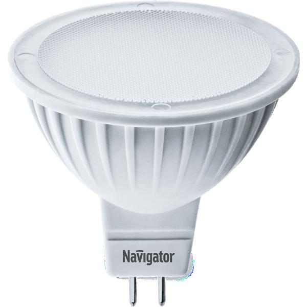 Лампа Navigator NLL-MR16 5Вт 12В 3K GU5.3  светодиодная