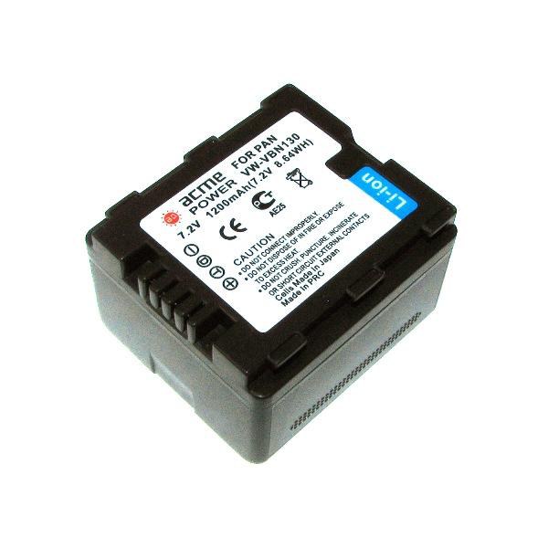 Аккумулятор фото/видео AcmePower VBN130 7,2B 1200мАч Li-ion для Panasonic SD800/HS900/SD900