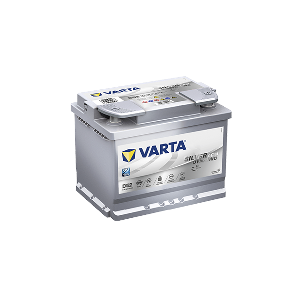Авто аккумулятор VARTA Silver Dynamic AGM D52 60Ач пуск. ток 680A (144497)