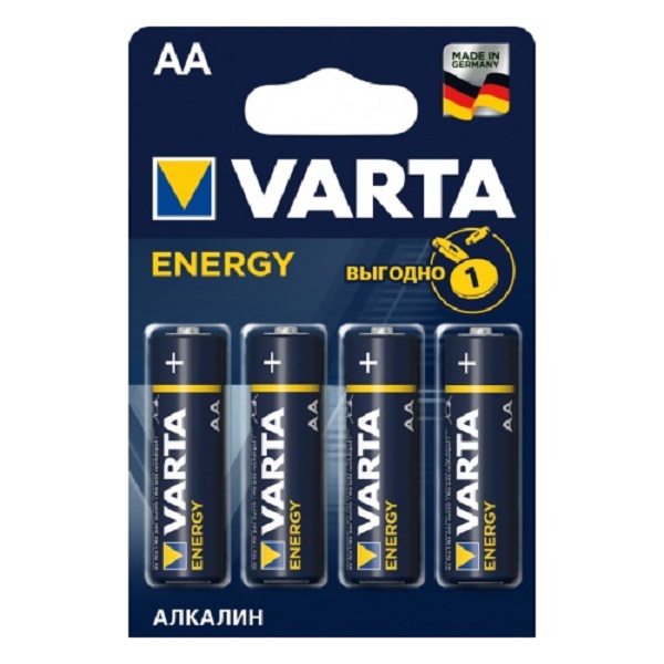 Батарейка VARTA  Energy LR6  BP4 (847358)