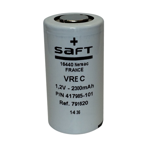 SAFT  Аккумулятор  VRE C  2300 mAh 1.2v Ni-Cd