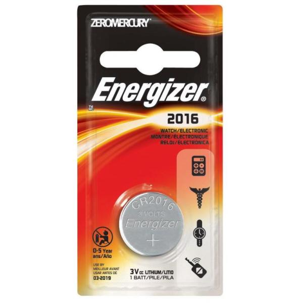Батарейка ENERGIZER CR2016 BP1 3В