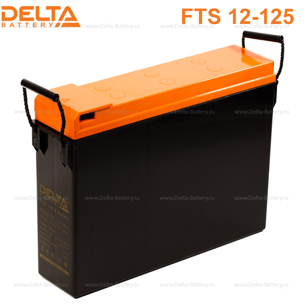 Аккумуляторная батарея Delta FTS 12-125 12В 125Ач 10лет 
