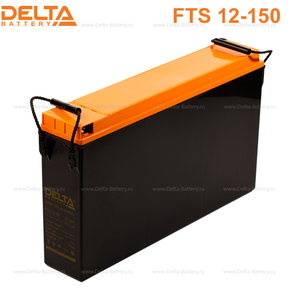Аккумуляторная батарея DELTA FTS 12-150 12В 150Ач 10лет (548*105*316)mm