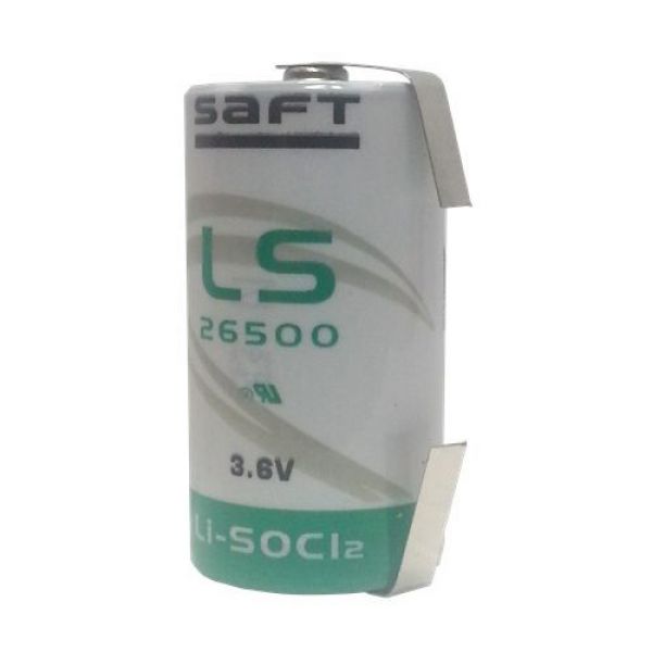 Элемент питания SAFT LS26500 CNR литиевый 3,6В (типоразмер C, радиальные выводы)