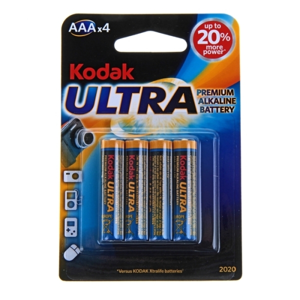 Батарейка KODAK ULTRA DIGITAL LR03 BP4