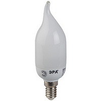 Лампа ЭРА BXS 9Вт 827 E14 энергосб. люм. компакт.,свеча на ветру