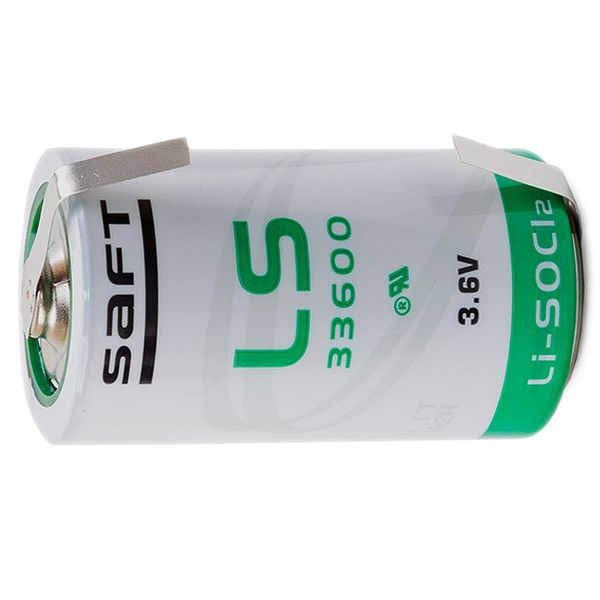 Элемент питания SAFT LS33600 CNR литиевый 3,6 В.c радиальными выводами
