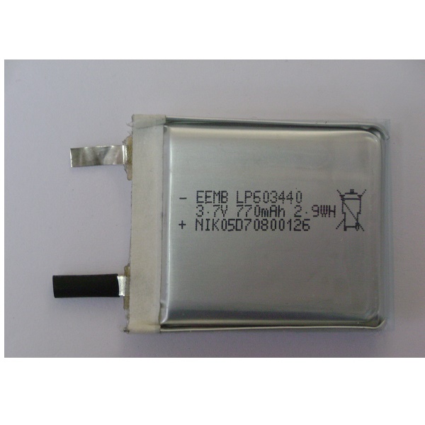 Элемент литий-полимерный EEMB LP603440 3,7V 770mAh