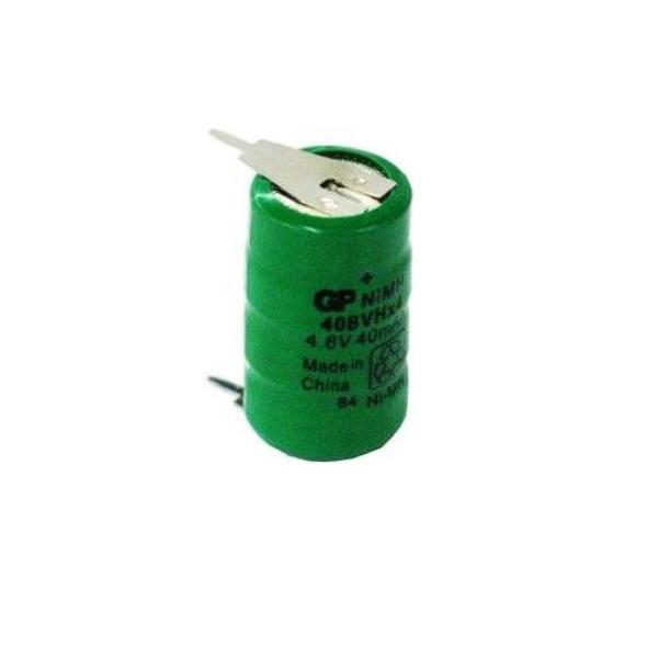 Аккумулятор GP 40BVH4A2H Industrial Cell 4.8 Volt 40 mAh NiMH Rechargeable Battery with Tags