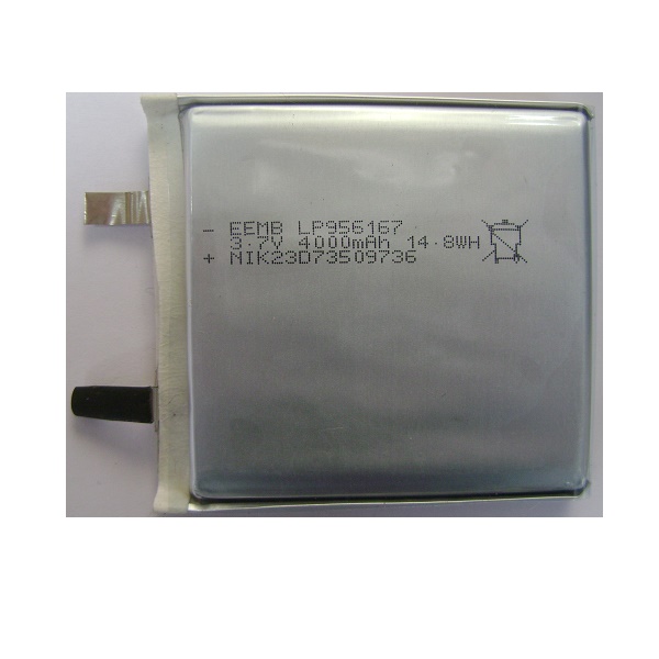 Элемент литий-полимерный EEMB LP956167 3,7V 4000mAh