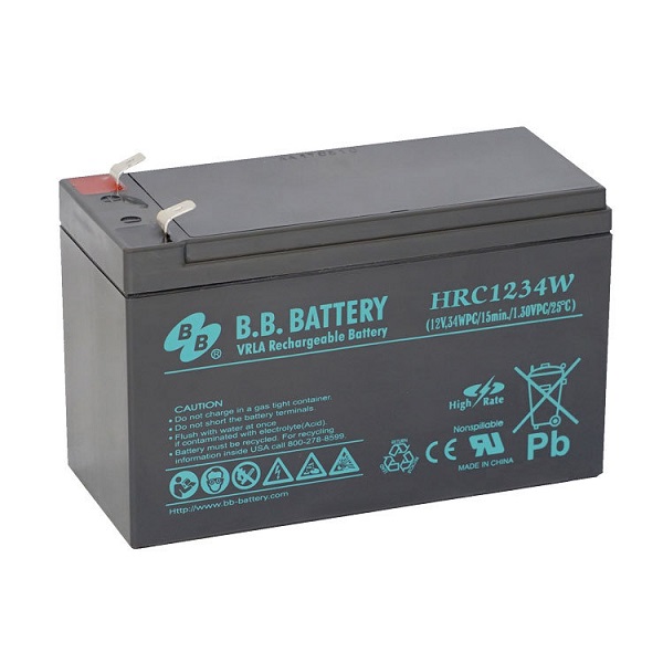 Аккумуляторная батарея B.B.Battery HRC 1234W 12B 9Ah