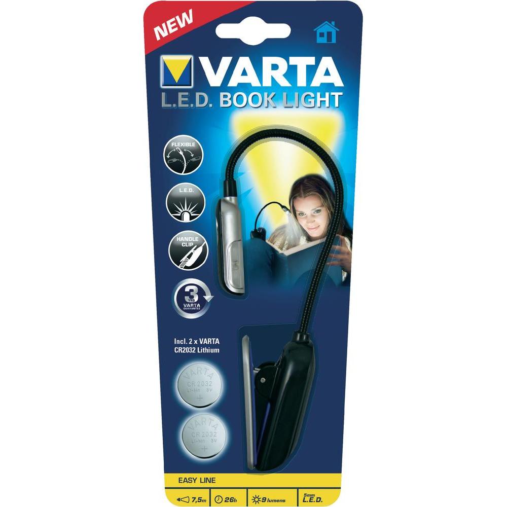 Фонарь VARTA LED BOOK LIght 2xCR2032