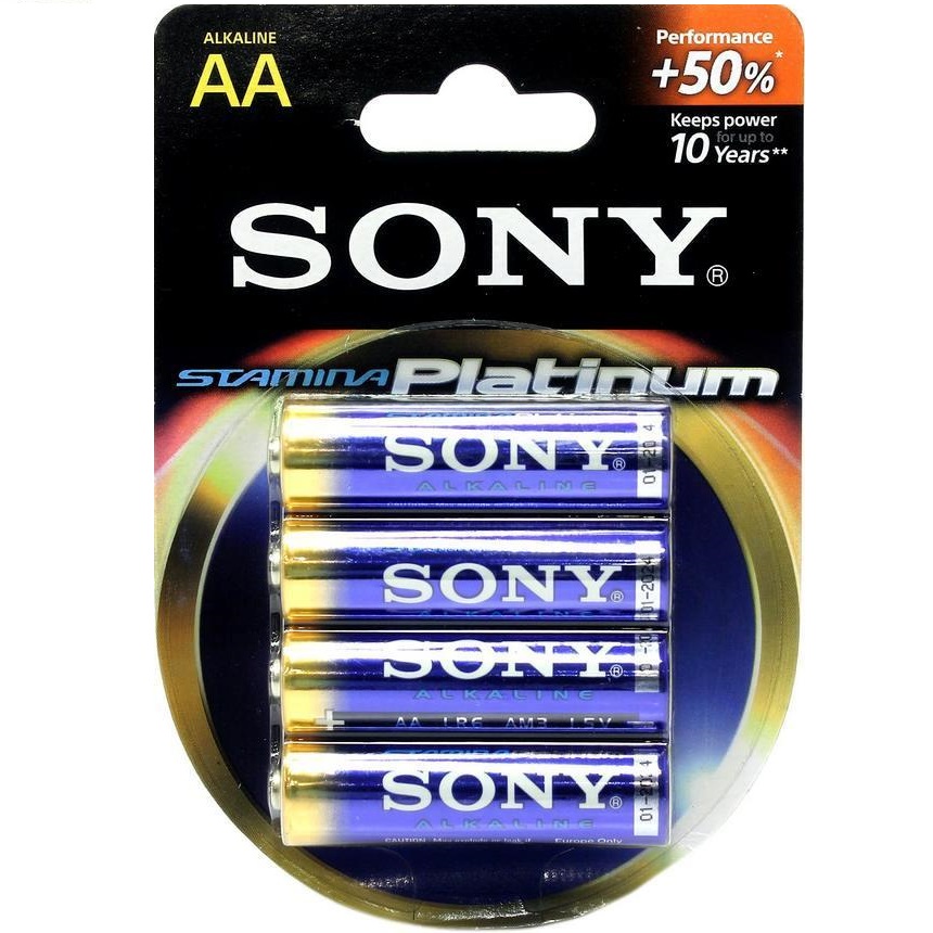Батарейка SONY LR03 Stamina Platinum BP-4 (80/240)  