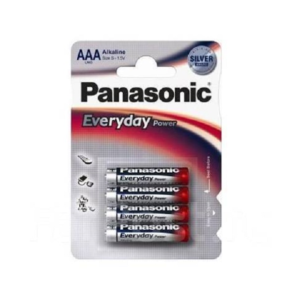 Батарейка PANASONIC EVERYDAY Power LR03 BP4 (4/48/240)