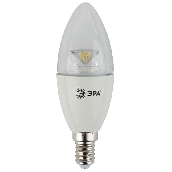Лампа ЭРА LED smd B35 7Вт 827 E14 CL светодиодная