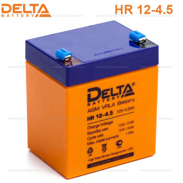 Аккумуляторная батарея DELTA HR  6- 4.5 6В 4,5Ач