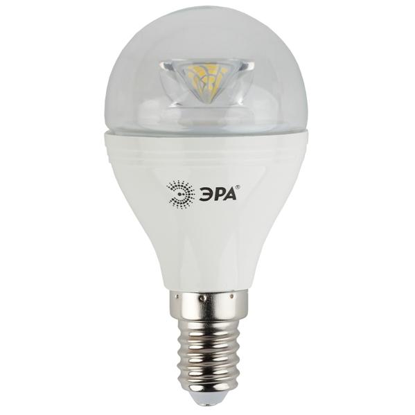 Лампа ЭРА LED smd P45 7Вт 842 E14 CL светодиодная