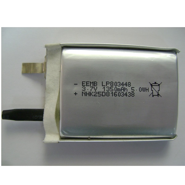 Элемент литий-полимерный EEMB LP803448 3,7V 1350mAh