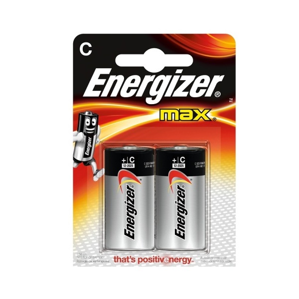 Батарейка ENERGIZER MAX  LR14 BP2