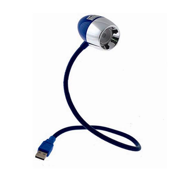 Светильник Camelion KD-784 C06 1Вт 5В c USB настольный синий светодиодный 