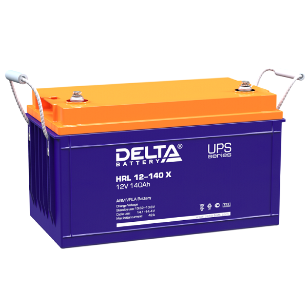 Аккумуляторная батарея DELTA HRL 12-140 Х 12В 140Ач 12лет
