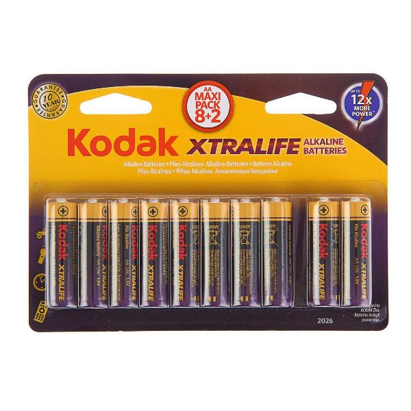 Батарейка KODAK XTRALIFE LR6 BP8+2