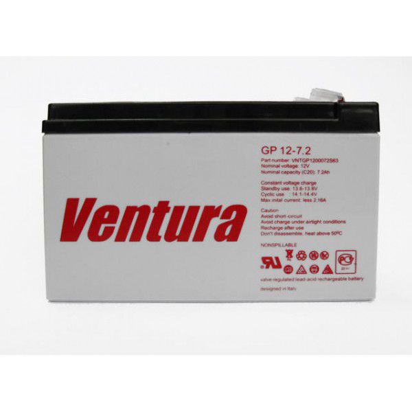 Аккумуляторная батарея Ventura GP 12-7.2 12B 7.2 Ah