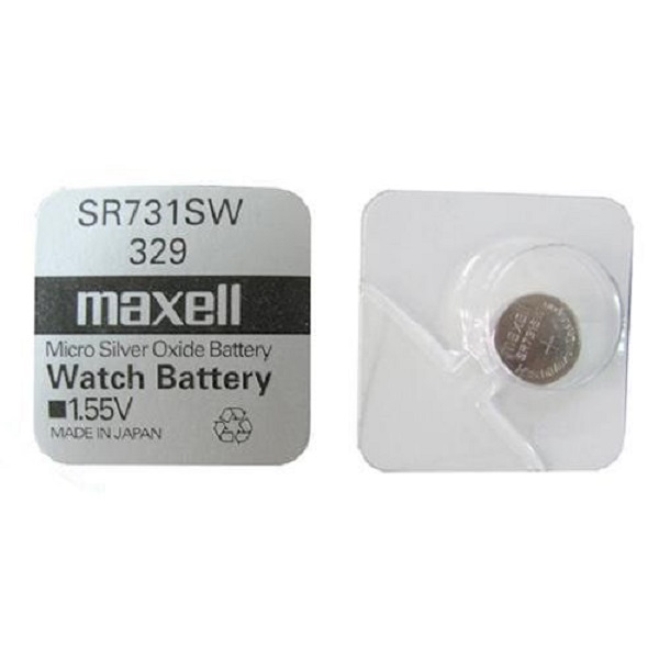 Батарейка MAXELL 329 SR731SW часовая