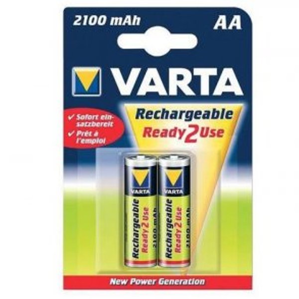 Аккумулятор VARTA AA 2100мАч Ready2Use BP4 с боксом для хранения (849093)