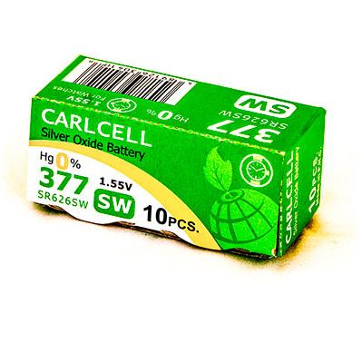 Батарейка Carlcell 377 SR626SW часовая