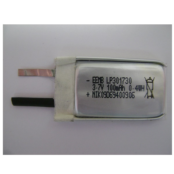 Элемент литий-полимерный EEMB LP301730 3,7V 100mAh