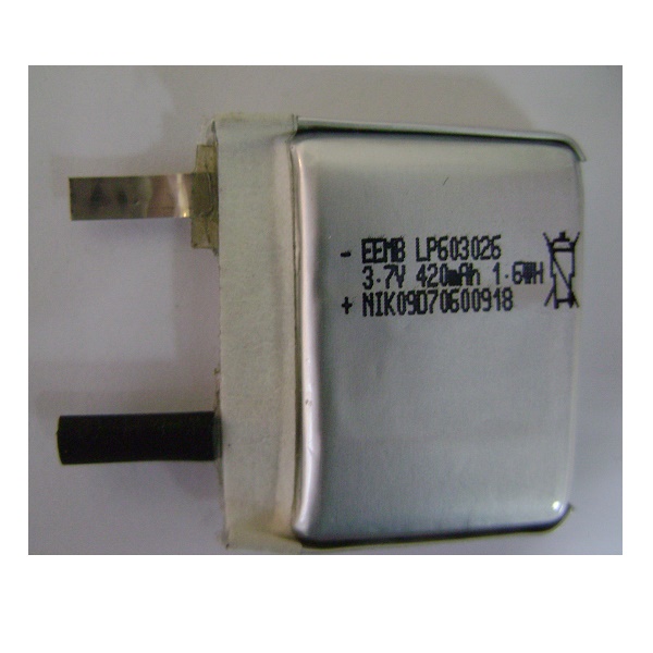 Элемент литий-полимерный EEMB LP603026 3,7V 420mAh