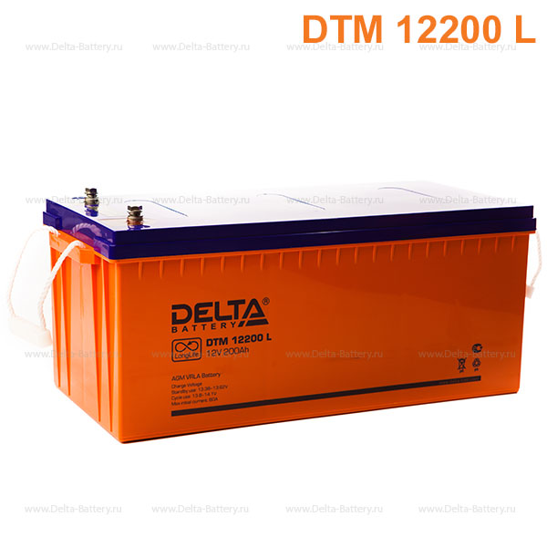Аккумуляторная батарея DELTA DTM12200 L 12В 200Ач