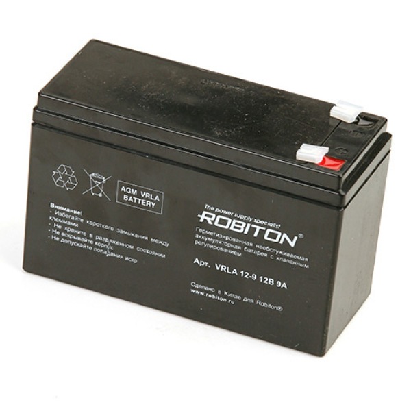 Аккумулятор ROBITON VRLA12- 1.3 12В 1,3Ач