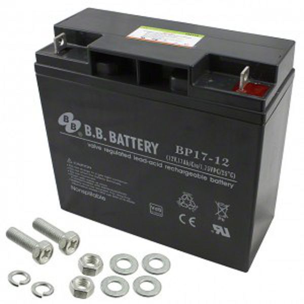 Аккумуляторная батарея B.B.Battery BPS 17-12  12B 17Ah (10 лет)
