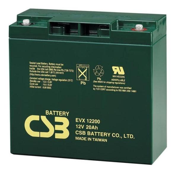 Аккумуляторная батарея  EVX 12200 12В 20Ач 