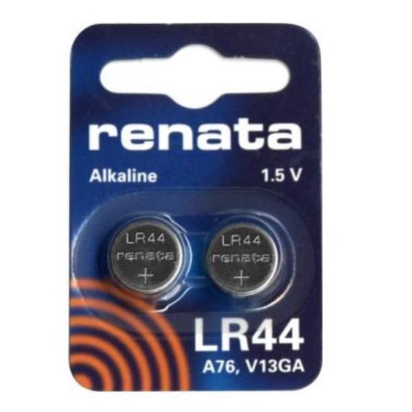 Батарейка RENATA LR44 357 115mAh BL2 часовая