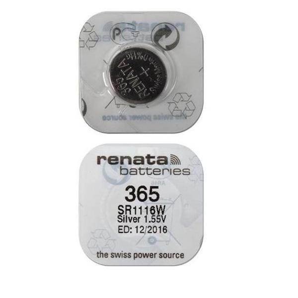 Батарейка RENATA SR365.МР SR1116W 47mAh BL10 часовая
