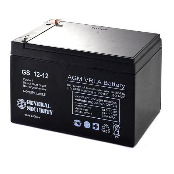 Аккумуляторная батарея  General Security GSL 12-12 12В 12Ач