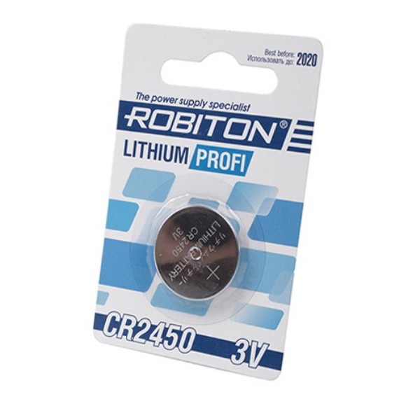 Батарейка  ROBITON  Profi R-CR2450 BL1
